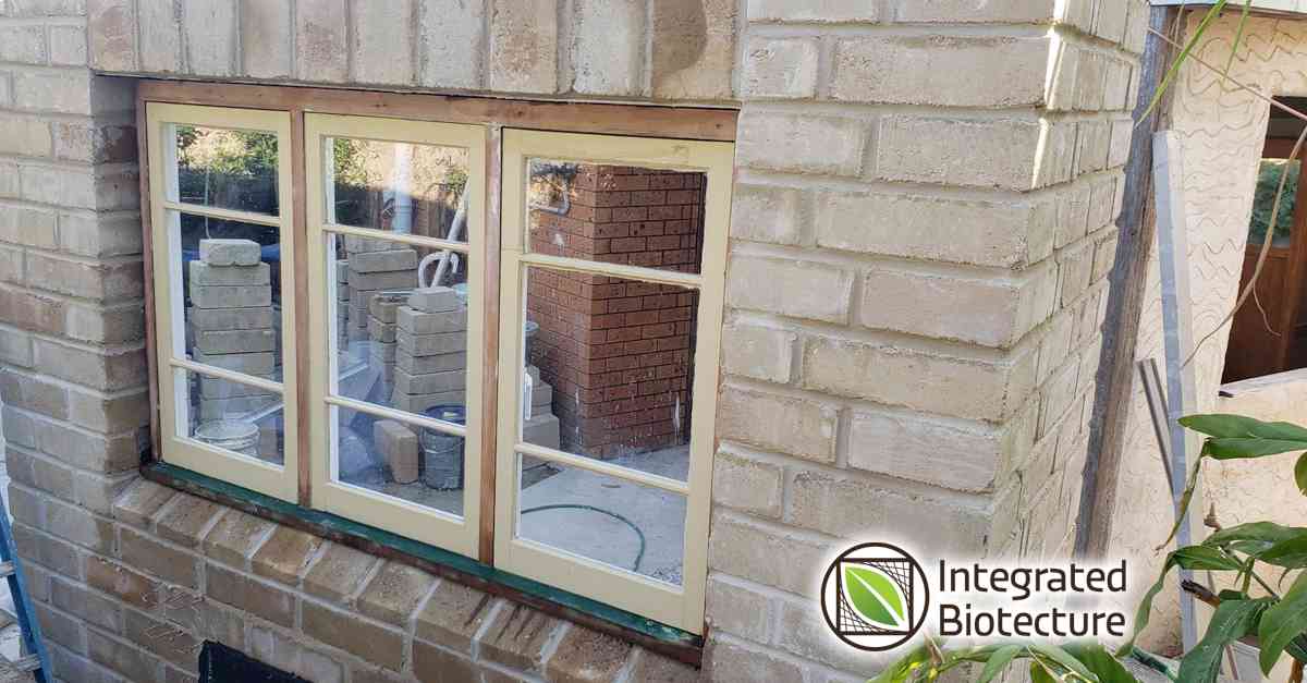 Will’s House renovation using Mudtec Blocks